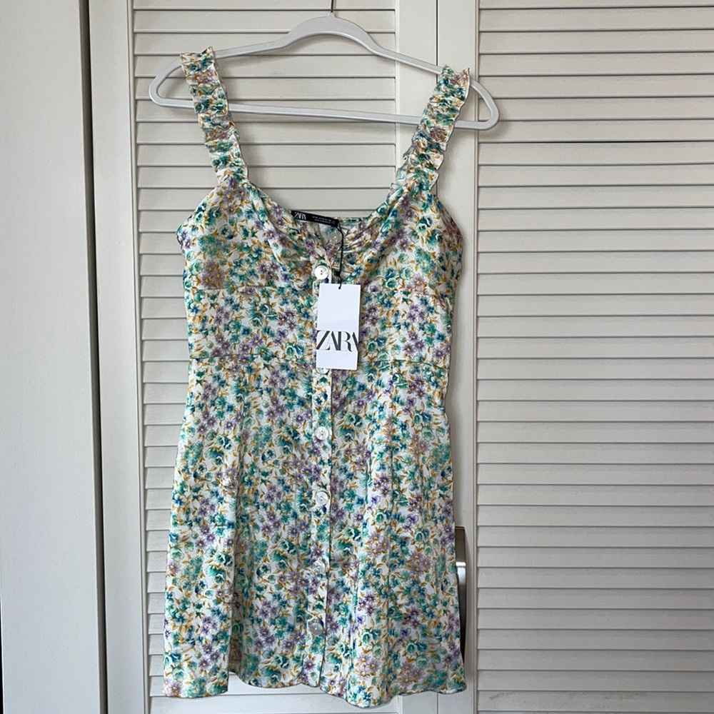 Zara silky slip dress! NWT